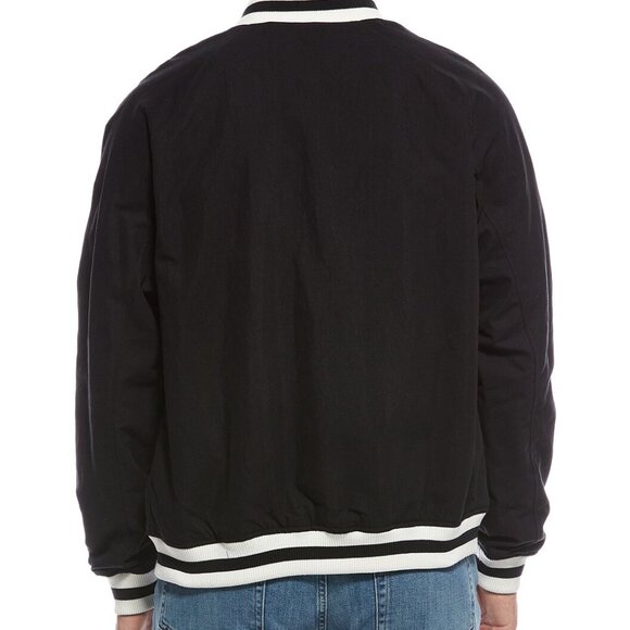 NWT Men’s Scotch & Soda Reversible Bomber Jacket SZ MEDIUM $188 - Picture 3 of 4